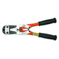 Crescent® PowerPivot™ 1490MCP Bolt Cutter, 5/16 in Soft, 1/4 in Medium, 7/32 in Hard Materials Cutting, 14 in OAL, Center Cut, Steel Jaw