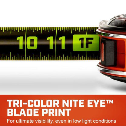 Shockforce Nite Eye - Magnetic Measuring Tape