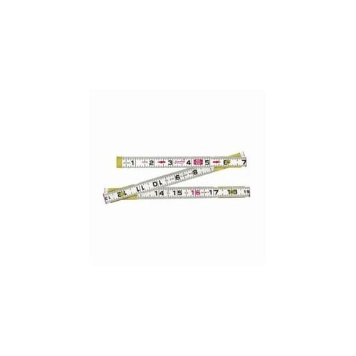Red End - Engineer's Scale Rule - Wood - Graduations 10THS