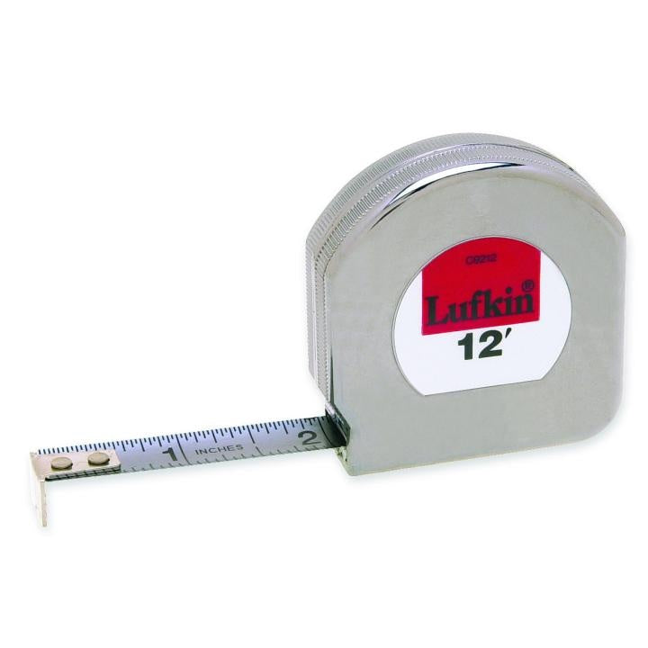 Mezurall Measuring Tape - 12 ft L x 1/2" W Blade