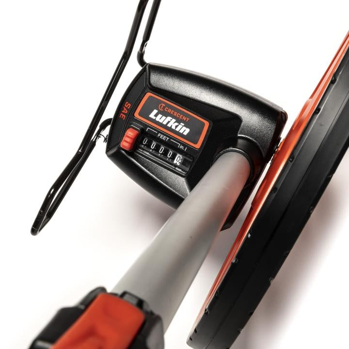 Crescent® PSMW48N Pro Series Contractor Measuring Wheel, 9999.9 ft Measuring, 12-1/2 in Dia Wheel, Telescoping Handle