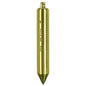 Cylindrical Plumb Bob - 1" Dia x 6-3/4" L - Solid Brass