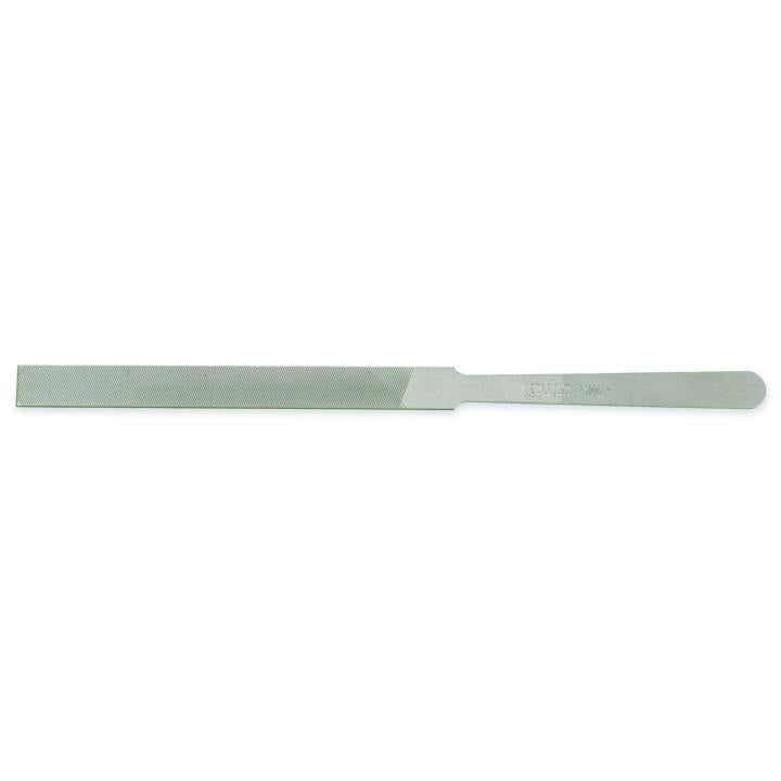 Crescent® 02373NN Flat Tungsten Point Hand File, 5-1/4 in L, Double Cut