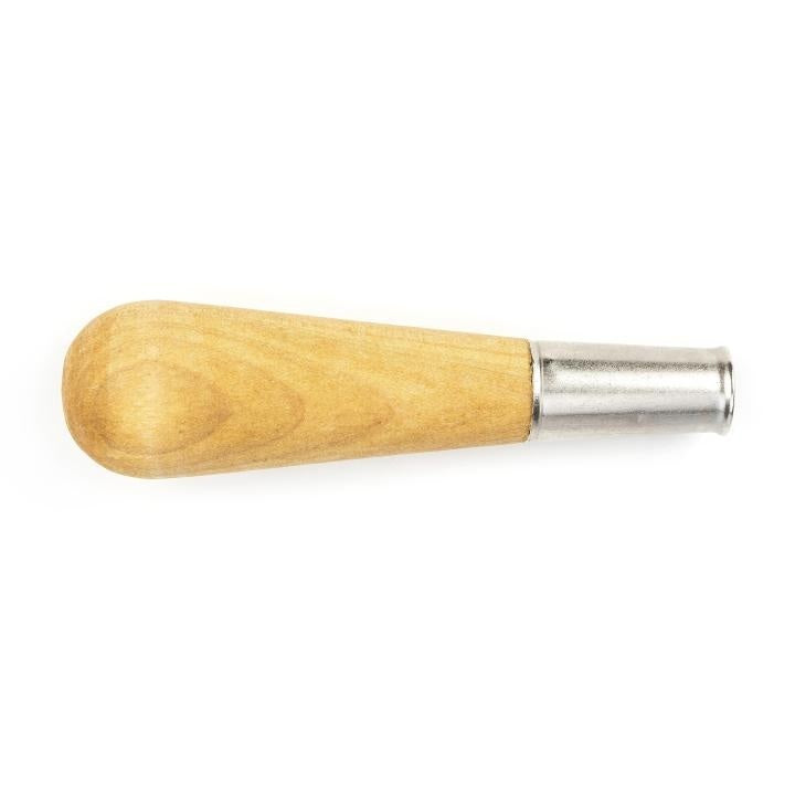Type D File Handle - 1-5/16" Dia Handle - Wood