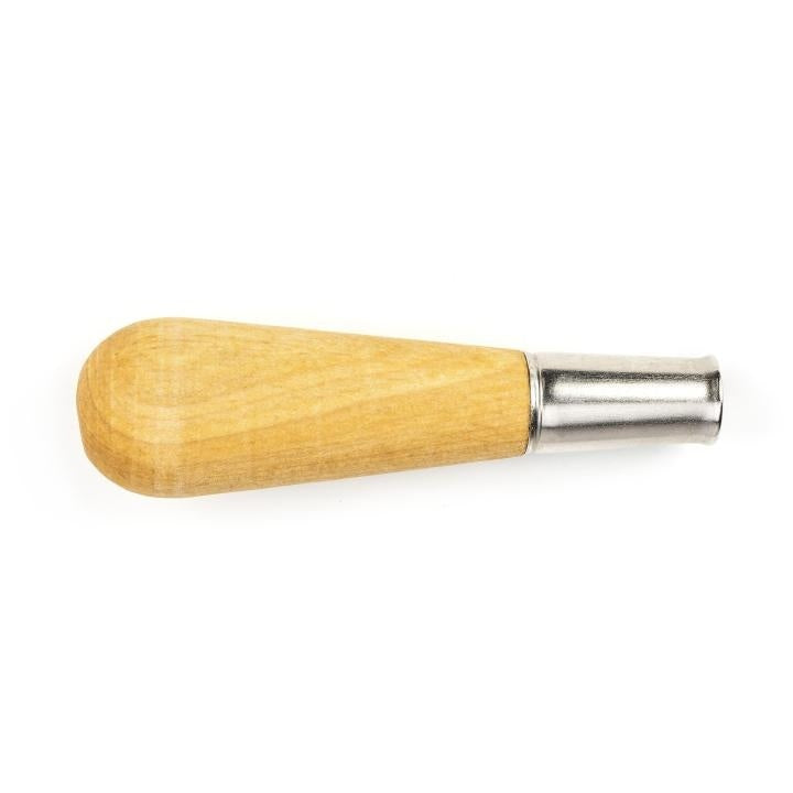 Crescent® 21528N Type E File Handle, 1-1/2 in Dia Handle, 5-1/4 in L, File Size Compatibility 14 in Round and Square File, 12 in Mill, Flat, Hand and Knife File, 10 in Mill, Flat, Half Round and Crosscut File, Wood