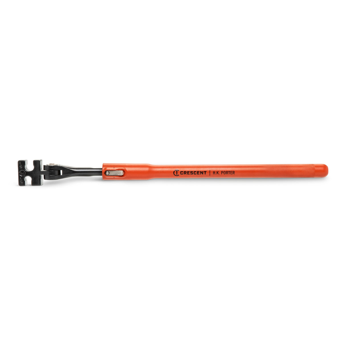 Crescent® RB4 Extendable Indexing Rebar Bender, 3/8 in, 1/2 in Cutting, Extra Sturdy Steel Handle, 21 to 35 in OAL