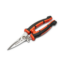 Crescent®WEZSNIP Lightweight Multi-Purpose EZ Utility Snip, Round Tip, 4 in L of Cut, Right Snip, Stainless Steel Blade, Rubber Handle, Cushioned Grip