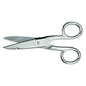 Crescent®175E5V Electrician's Scissor, 1-3/4 in L of Cut, 5-1/4 in OAL, Pointed Tip, Drop Forged Solid Steel Blade, Steel Handle, Right Hand