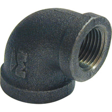 3/4 X 1/2 BLACK RED ELBOW DOM