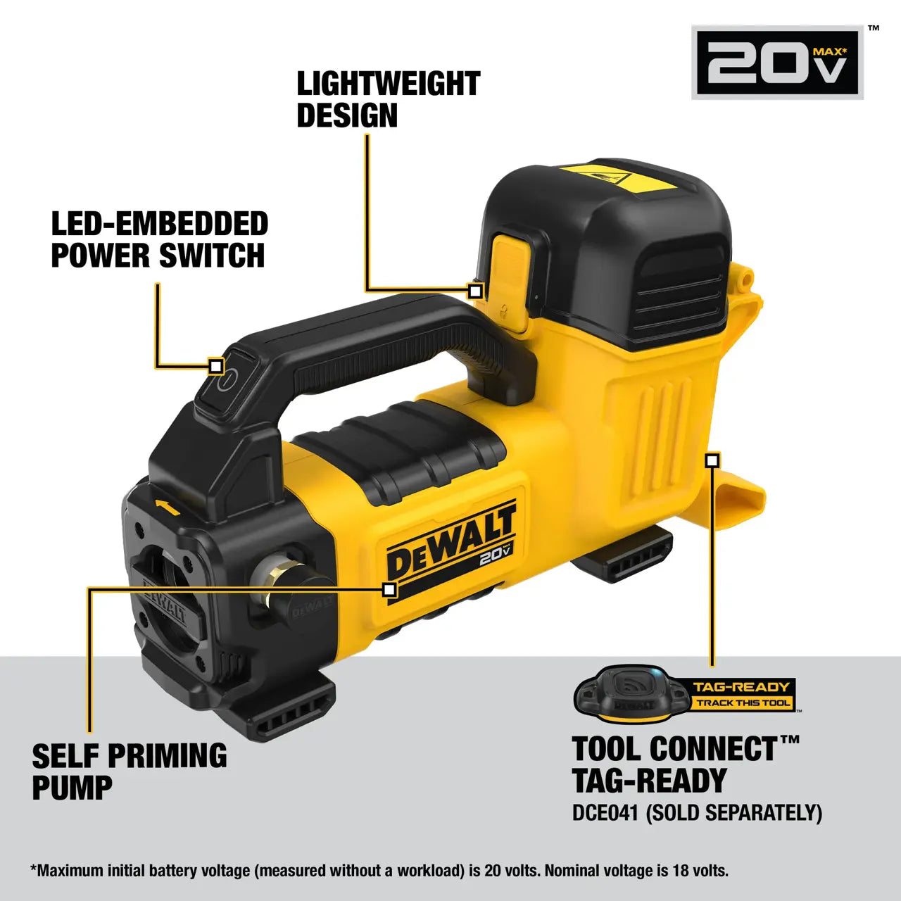 20V MAX* Transfer Pump