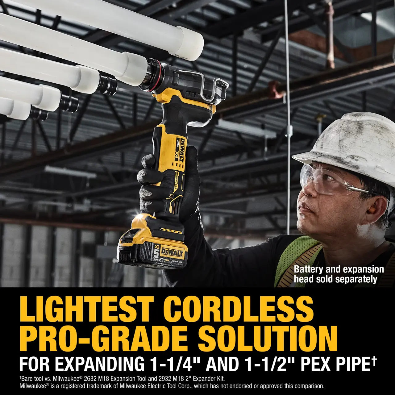 20V MAX* XR® 1-1/2-In. Pex Expander (Tool Only)