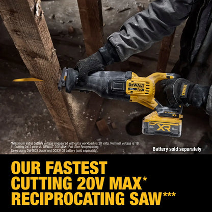 20V MAX* XR® Brushless Cordless Reciprocating Saw (Tool Only)