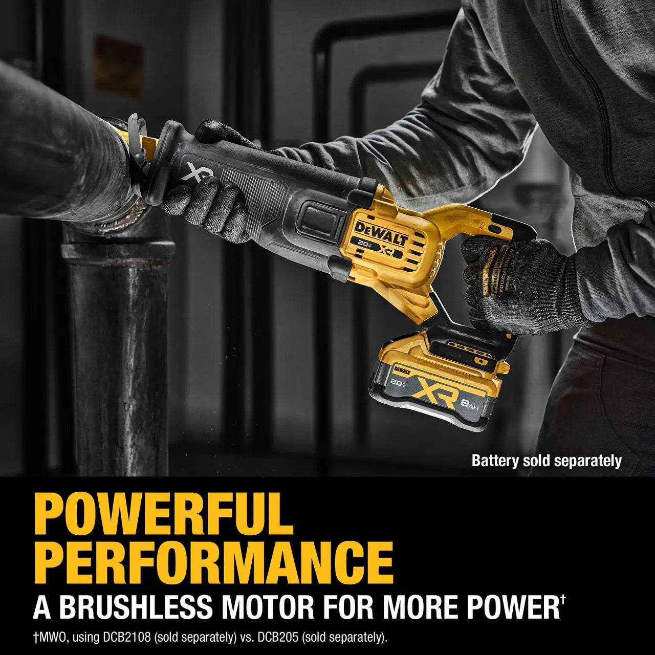 20V MAX* XR® Brushless Cordless Reciprocating Saw (Tool Only)