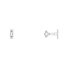 Commercial 060115A Adjustable Wall Mount Split Ring Hanger, For Use With Flush Valve, Wall Mount, Brass, Polished Chrome, Domestic