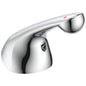 Commercial 060164A Single Control Lever Handle, 3 in, Polished Chrome, Import