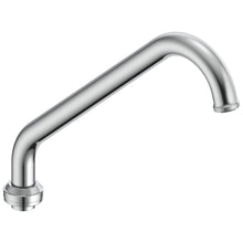 Commercial 060269A Complete Tubular Swing Spout, 8 in, For Use With Model W6760, W6760-9, W6760-10 Laboratory Mixing Faucet, Polished Chrome, Import