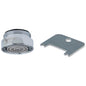 Commercial 060638A Vandal-Resistant Aerator, MNPT Thread, 1.5 gpm, Non-Aerated Laminar Stream, Polished Chrome, Import