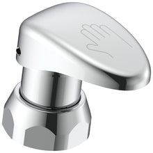 Commercial 060654A Single Plain Metering Handle, Polished Chrome, Import