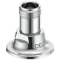 Escutcheon and Fiber Washer - Polished Chrome