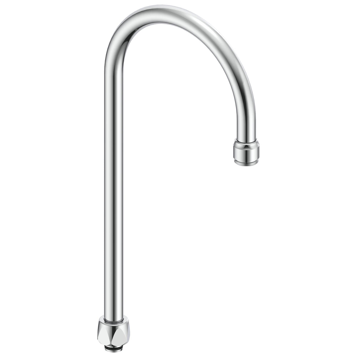 Commercial 063090A Gooseneck Spout, Polished Chrome, Import
