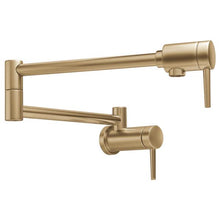 Contemporary Pot Filler Faucet - Fixed Spout