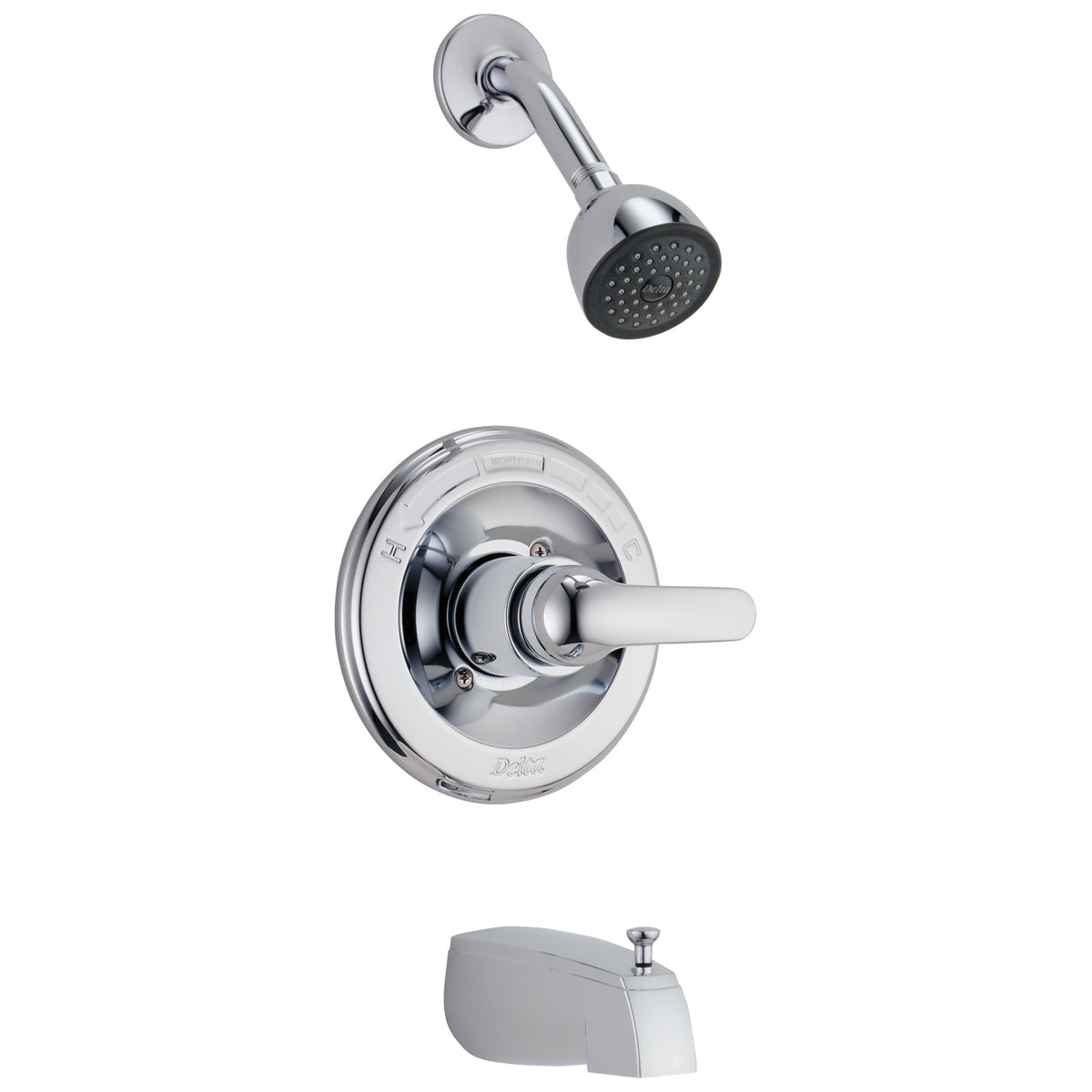 DELTA® 1343 Monitor® 13 Tub and Shower Trim, 2 gpm Shower, Polished Chrome