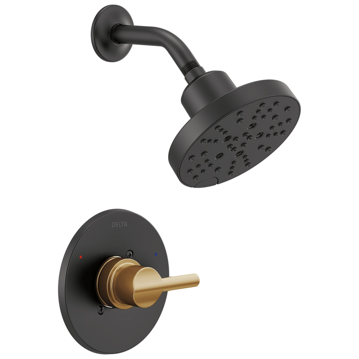 Monitor - 14 Nicoli Faucet Shower Head - 1.75 GPM Max Flow