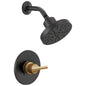 Monitor - 14 Nicoli Faucet Shower Head - 1.75 GPM Max Flow