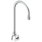 DELTA® 1501T3320 1500T3 Electronic Basin Faucet, Commercial, 1.5 gpm Flow Rate, 7.3 in H Spout, 1 Faucet Holes, Polished Chrome, Function: Touchless