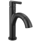 Nicoli - Single-Handle Bathroom Faucet - Matte Black - Zinc