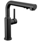 DELTA® 16879-BL-DST Soft Touch Kitchen Faucet, Residential, 1.8 gpm Flow Rate, 360 deg Swivel Spout, Matte Black, 1 Handles, 1, 3 Faucet Holes