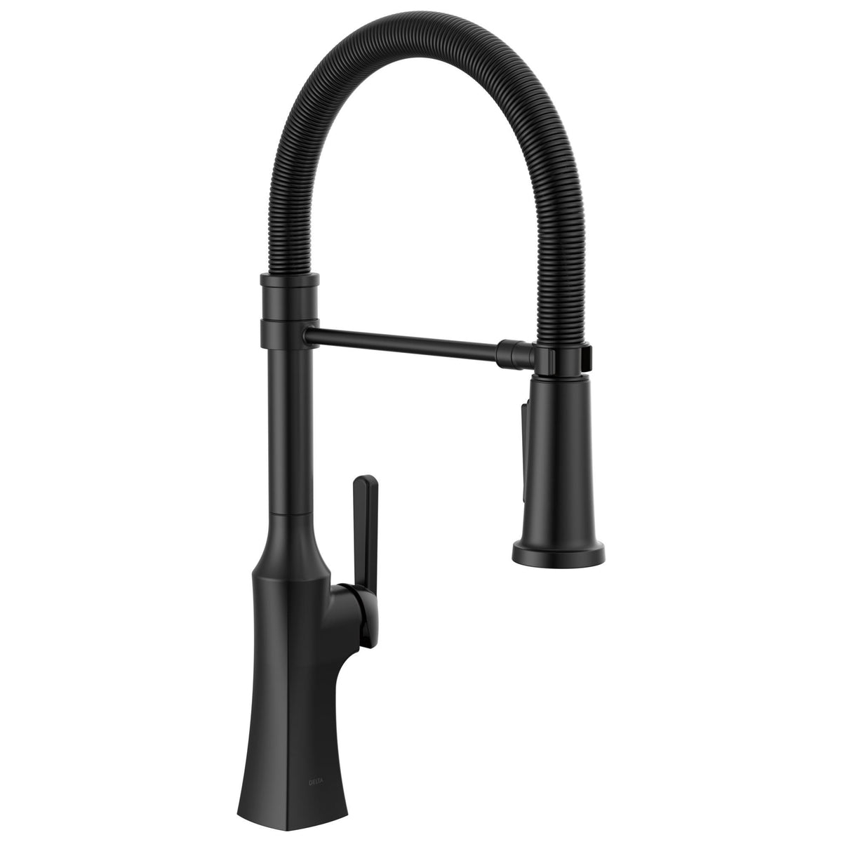 Ermelo - Pull-Down Kitchen Faucet - Matte Black - Deck Mount