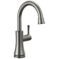 DELTA® 1920-KS-DST Transitional Beverage Faucet, 1.5 gpm Flow Rate, Black Stainless, 1 Handles, Import, Commercial/Residential