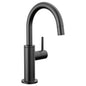 DELTA® 1930-BL-DST Contemporary Round Beverage Faucet, 1.5 gpm Flow Rate, Matte Black, 1 Handles, Import, Commercial/Residential