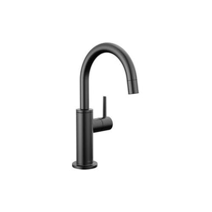 Contemporary Round Beverage Faucet - Matte Black - 1.5 GPM