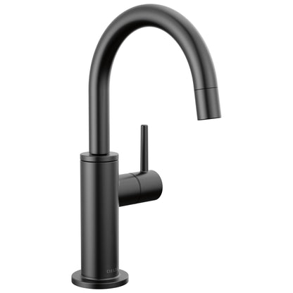 Contemporary Round Beverage Faucet - Matte Black - 1.5 GPM