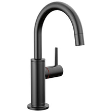 Contemporary Round Instant Hot Water Dispenser - Matte Black