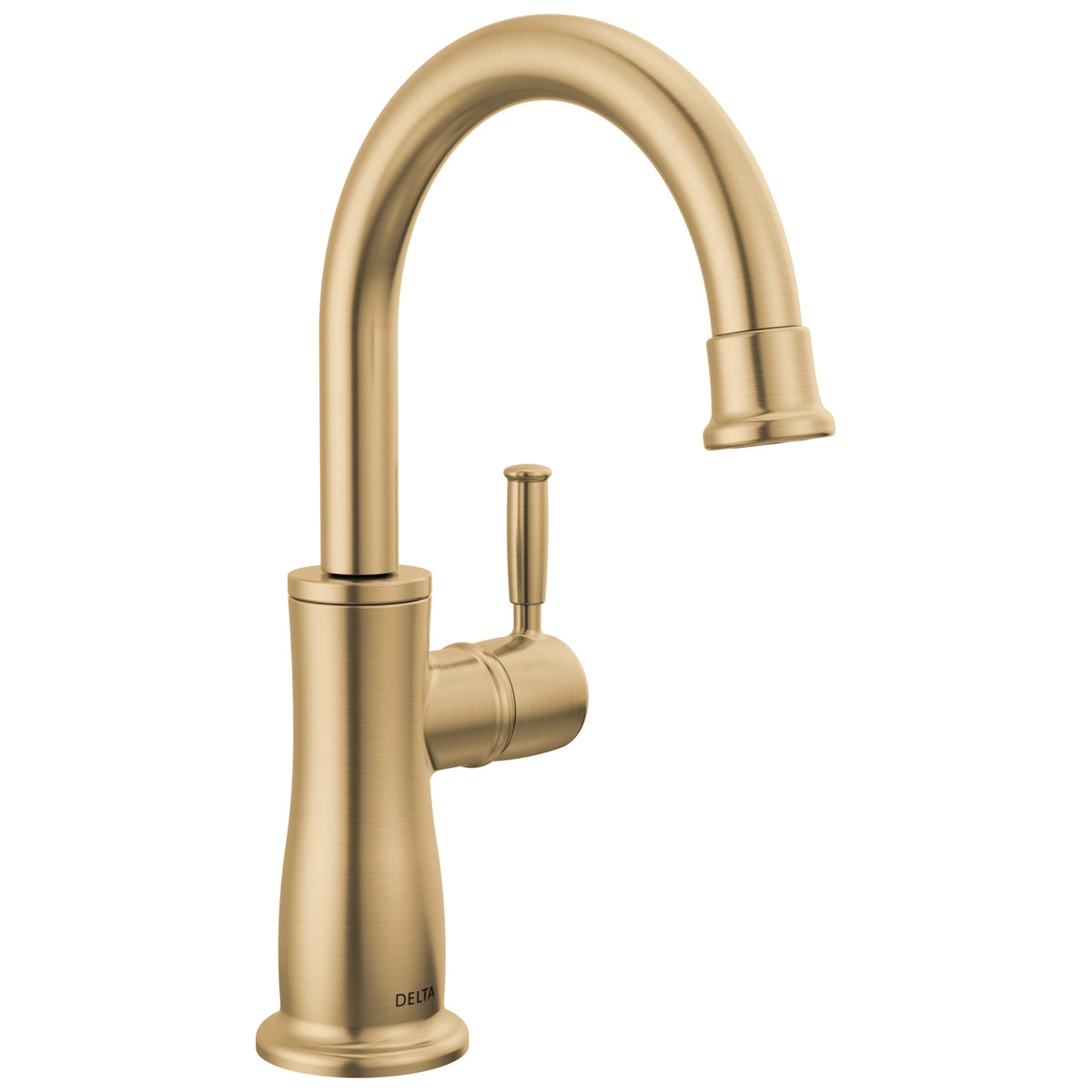DELTA® 1960-CZ-DST Traditional Beverage Faucet, 1.5 gpm Flow Rate, Champagne Bronze, 1 Handles, Import, Commercial/Residential