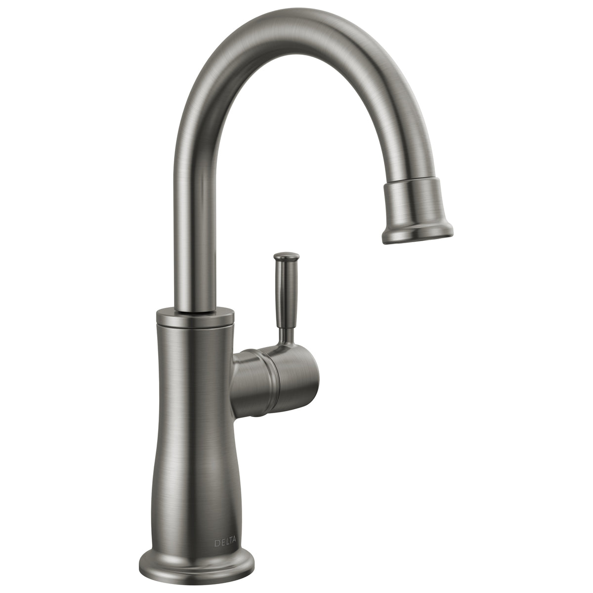 DELTA® 1960-KS-DST Traditional Beverage Faucet, 1.5 gpm Flow Rate, Black Stainless, 1 Handles, Import, Commercial/Residential
