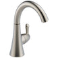 DELTA® 1977-SS-DST Traditional® Beverage Faucet, 1.5 gpm Flow Rate, Brilliance® Stainless Steel, 1 Handles, Domestic