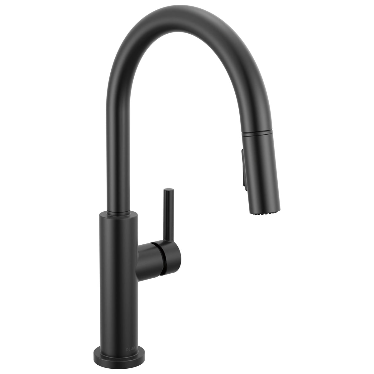 Nicoli - Soft Touch Kitchen Faucet Handle - Matte Black