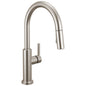 Nicoli - Soft Touch Kitchen Faucet Handle - Stainless