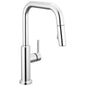 Nicoli - Soft Touch Kitchen Faucet Handle - Chrome - 1.8 GPM