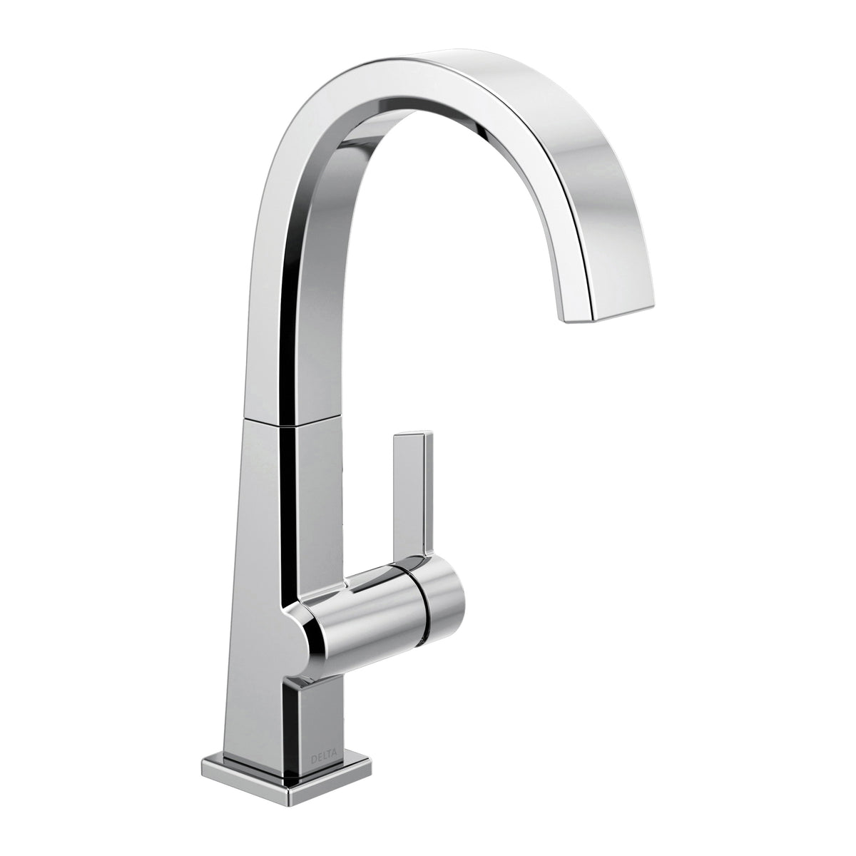 DELTA® 1993LF Bar Faucet, Pivotal™, Polished Chrome, 1 Handles, 1.5 gpm