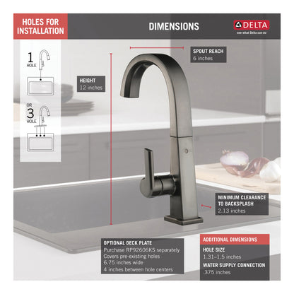Pivotal - Bar Faucet - Deck Mount - 1.5 GPM