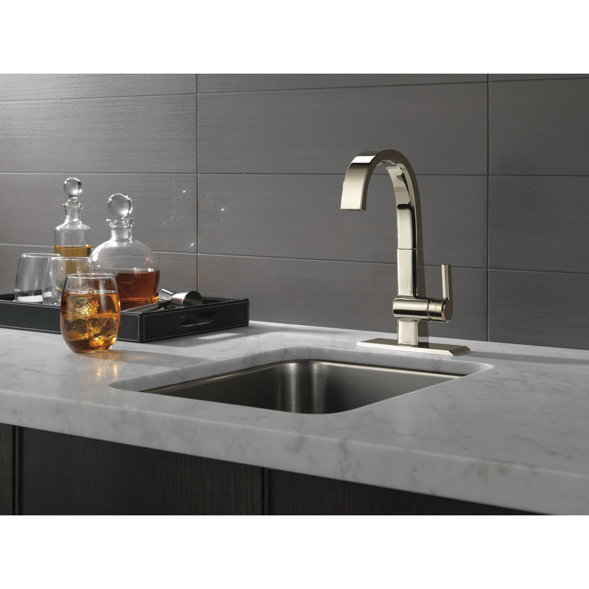 Pivotal - Bar Faucet - Polished Nickel - Deck Mount