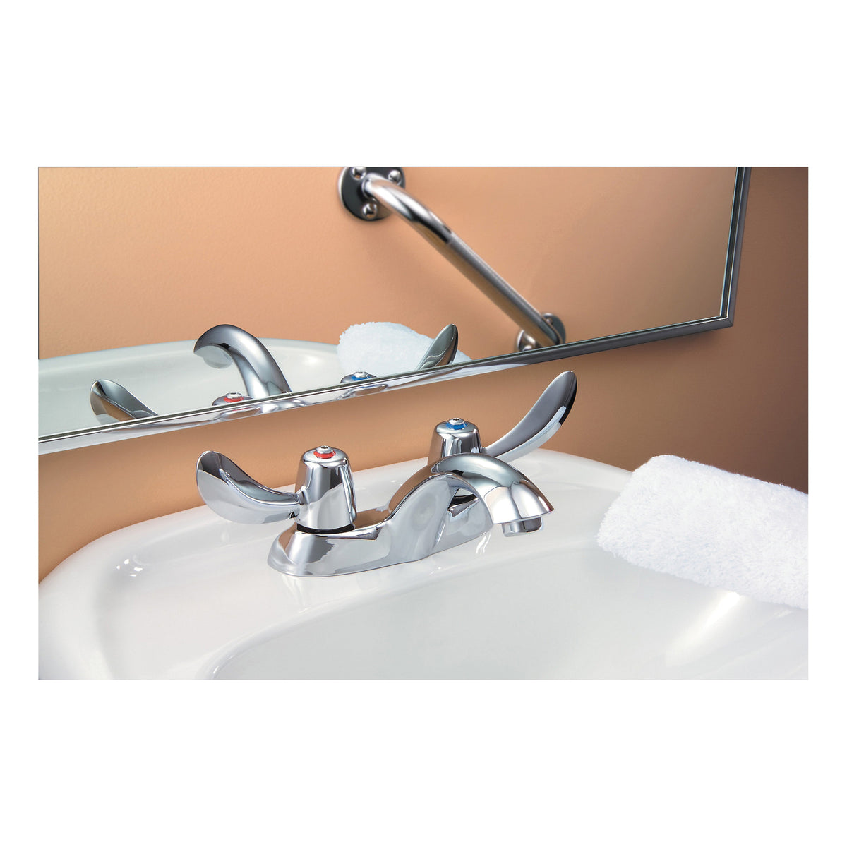 Teck - Heavy Duty Centerset Sink Faucet - 21C142