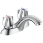 Commercial 21C149 TECK® Heavy Duty Centerset Sink Faucet, Polished Chrome, 2 Handles, 1.5 gpm Flow Rate