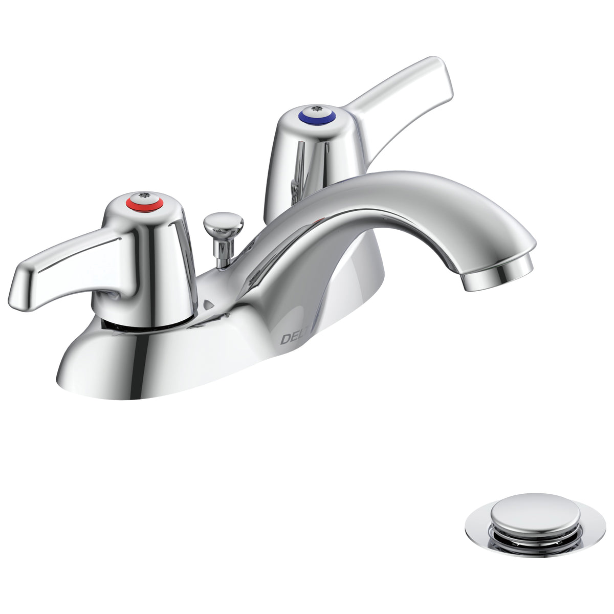 Teck - Heavy Duty Centerset Sink Faucet - 21C253