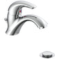 Commercial 22C801 TECK® Lavatory Faucet, Commercial, 1.5 gpm Flow Rate, 2-3/4 in H Spout, 1 Handles, Pop-Up Drain, 1 Faucet Holes, Polished Chrome, Function: Traditional